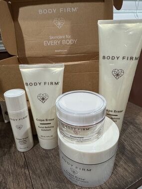 Body Firm Crêpe Erase Facial Moisturizer Set — Cream